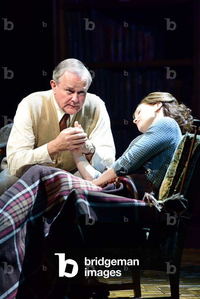Hugh Bonneville and Liz White at Chichester Festival Theatre, UK, 2019 (photo)