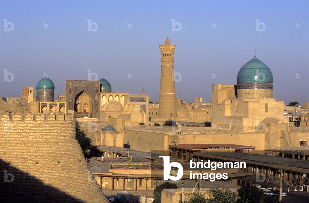 General view of Bukhara as seen from The Ark, Bukhara, Uzbekistan, 2004 (photo)