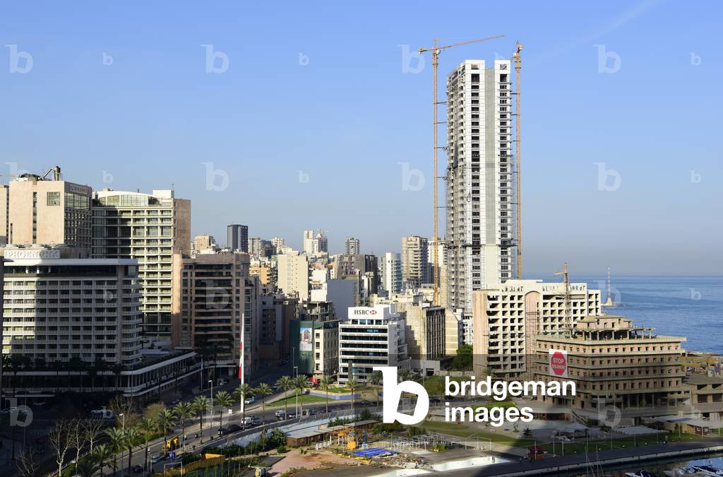 General view over Beirut, Lebanon (photo)
