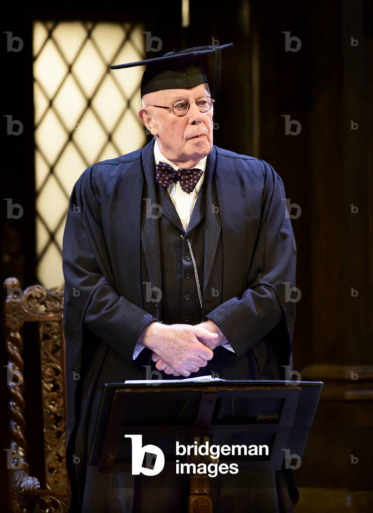 Richard Wilson playing the Headmaster in Alan Bennett's play Forty Years On, Chichester Festival Theatre, Chichester, Sussex, UK. 25.04.2017.