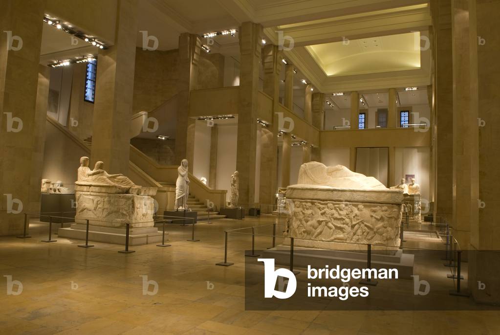 View of the Ground floor of the National Museum, Beirut, Lebanon (photo)