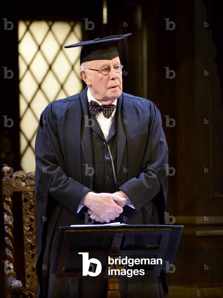Richard Wilson playing the Headmaster in Alan Bennett's play Forty Years On, Chichester Festival Theatre, Chichester, Sussex, UK. 25.04.2017.