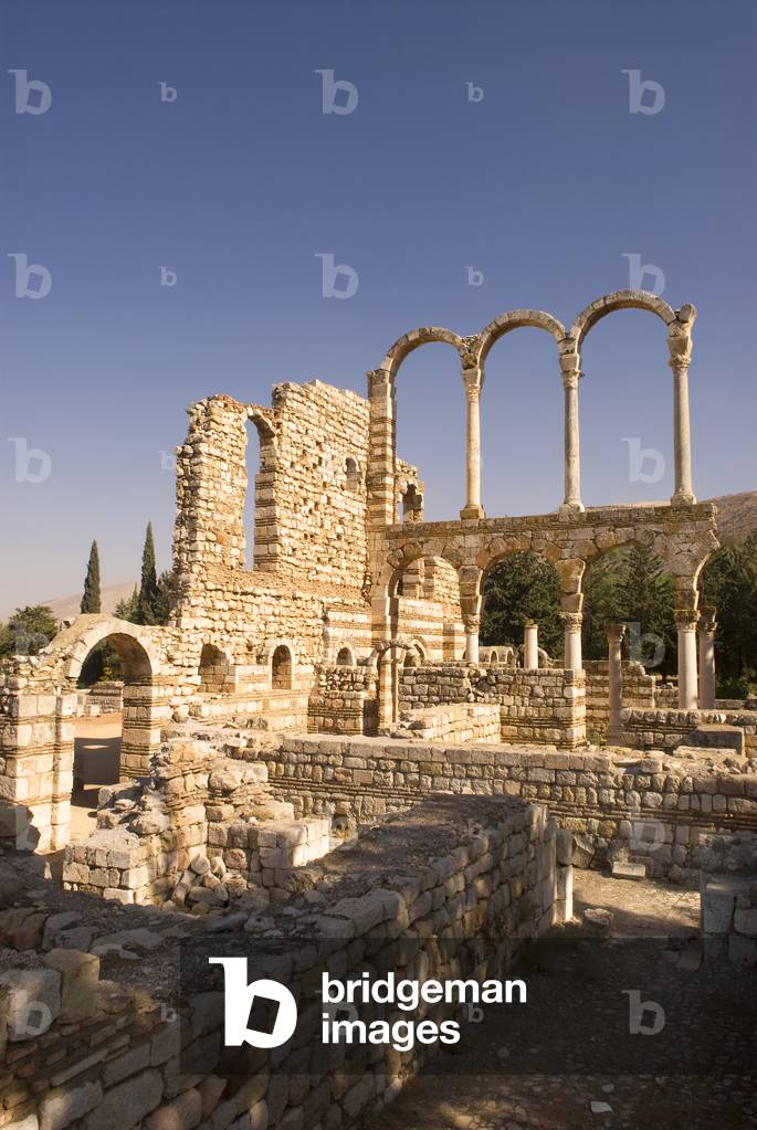 The Great Palace, Aanjar, Bekaa Valley, Lebanon Umayyad era archaeological site (photo)