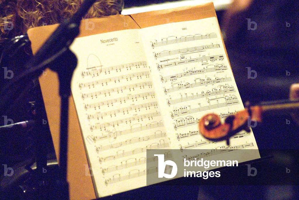 Sheet music for Novecento