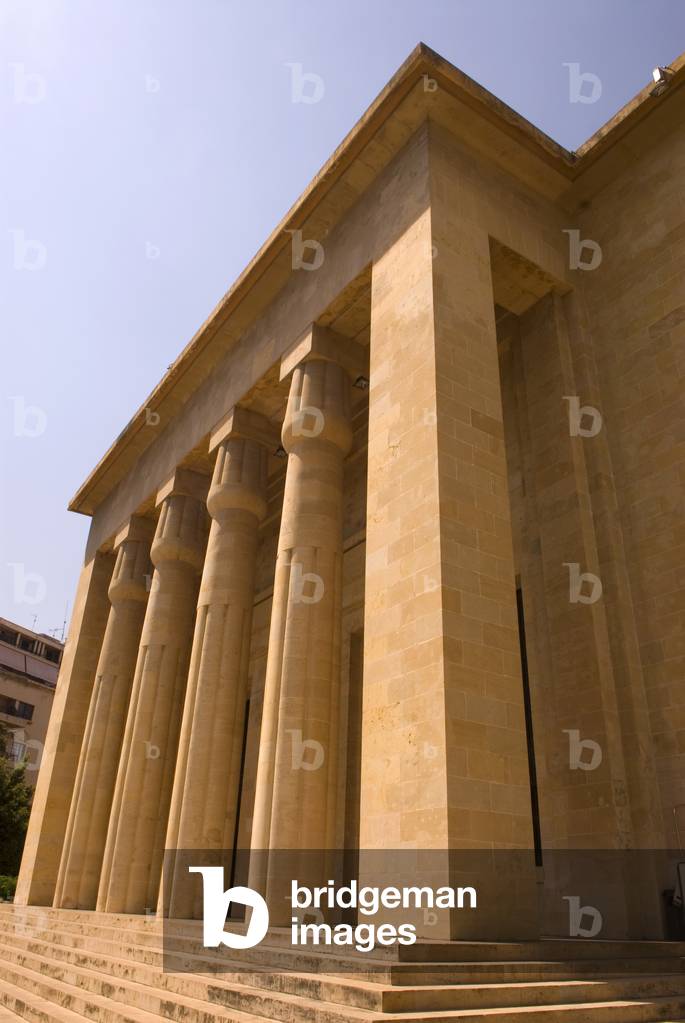 Facade of Beirut's National Museum, Beirut, Lebanon (photo)