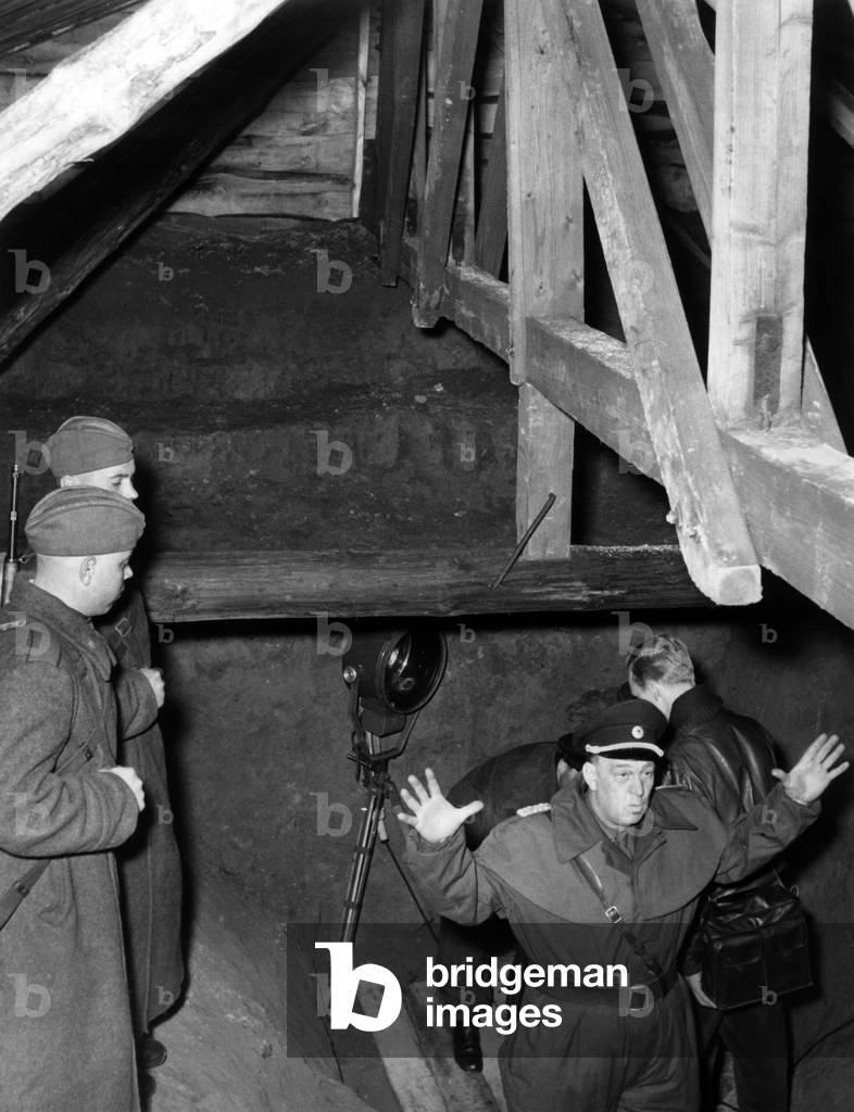 Presumed American spying tunnel in Soviet sector of Berlin discovered