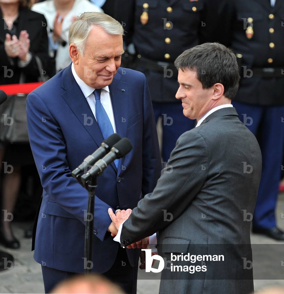 Jean-Marc Ayrault and Manuel Valls