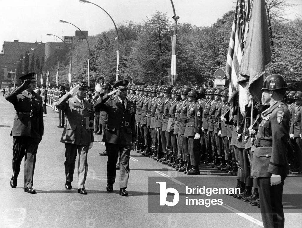 Military parade on the 'Armed Forces Day' in Berlin