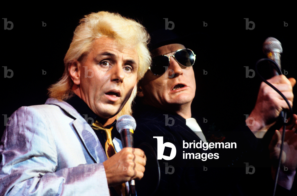 The Flying Pickets - Ken and Gareth, 1984 (photo)