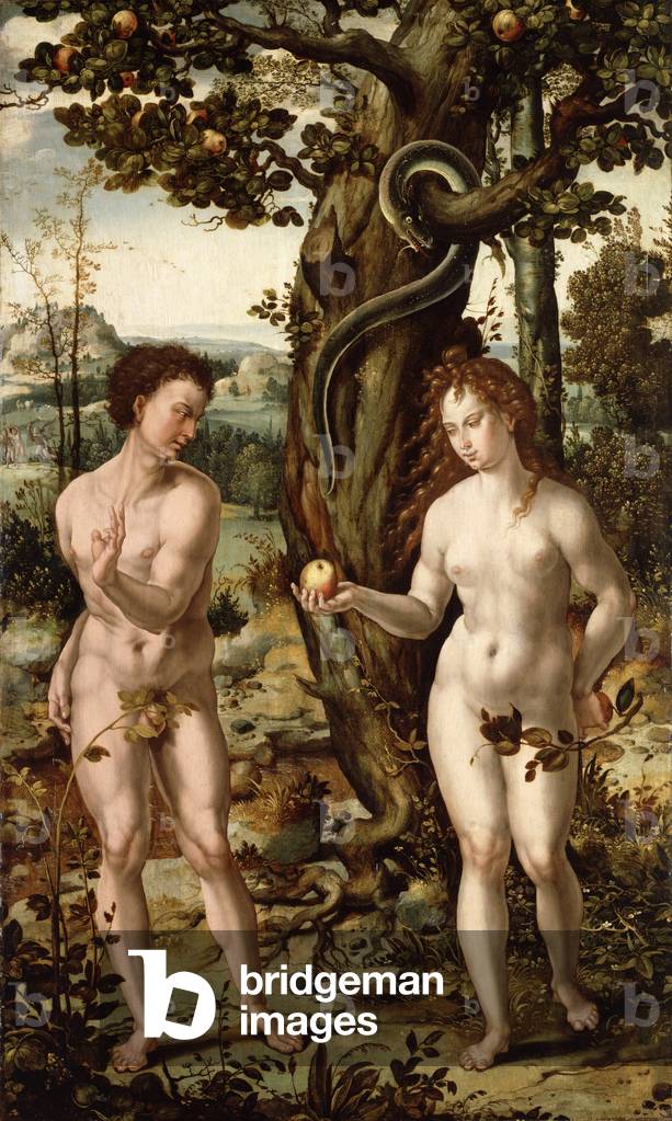 Der Fall des Menschen (Öl auf Leinwand)