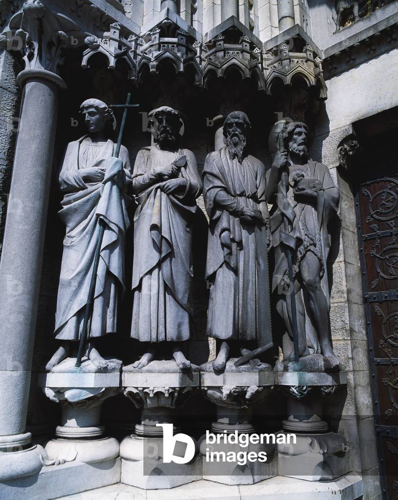 St. Finbarre's Cathedral, Cork, Co Cork, Ireland; 19Th Century Cathedral (photo)