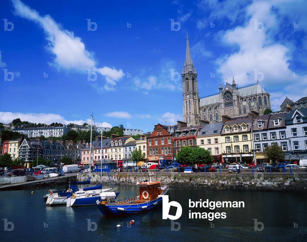 Cobh Cathedral & Harbour, Co Cork, Ireland (photo)