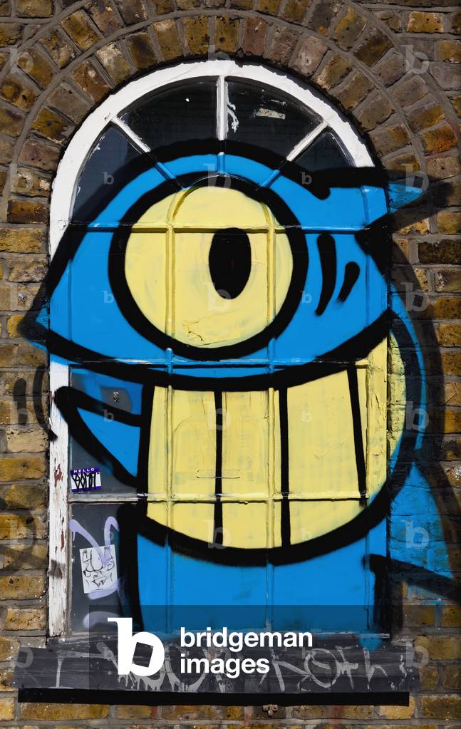 Street Art at Redchurch Street, Shoreditch, London, England, UK  (photo)