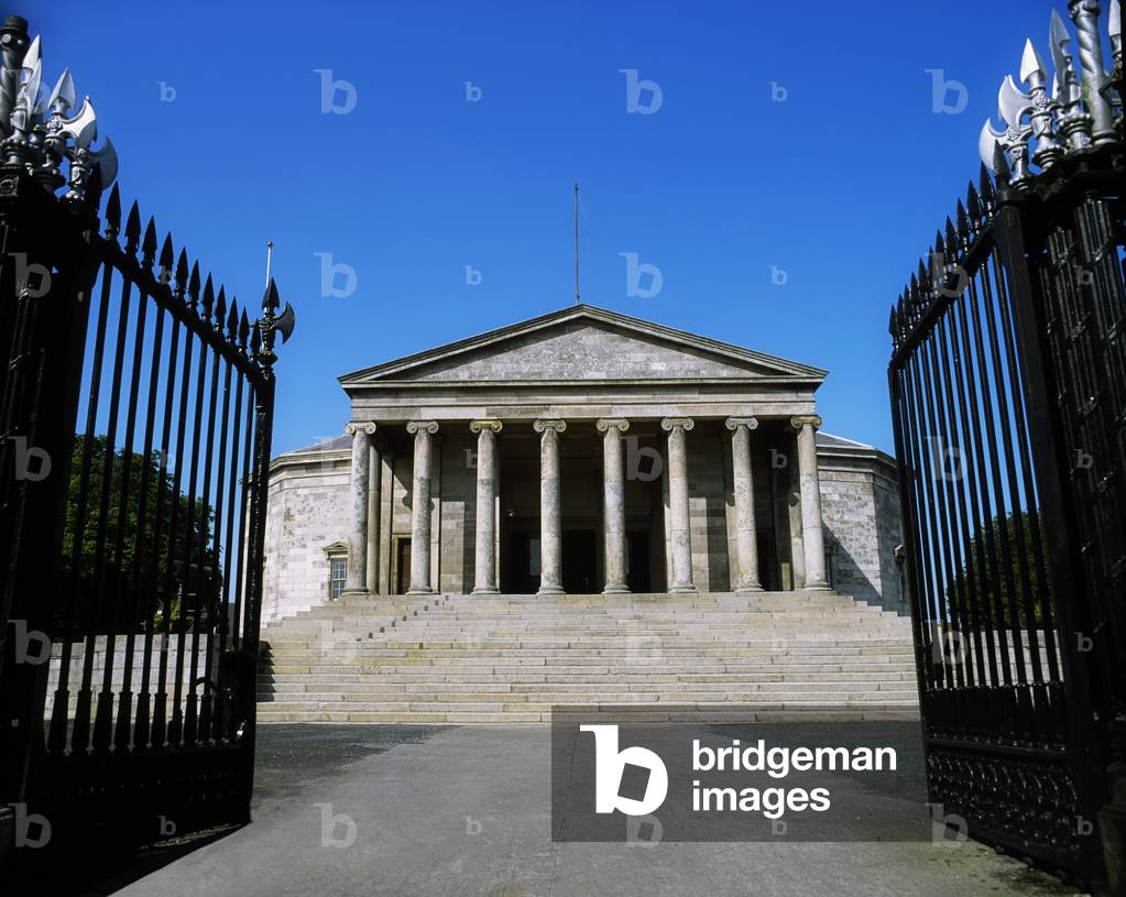 Carlow Courthouse, Carlow, Co Carlow, Ireland; 19Th Century Courthouse Designed By William Vitruvius Morrison (photo)