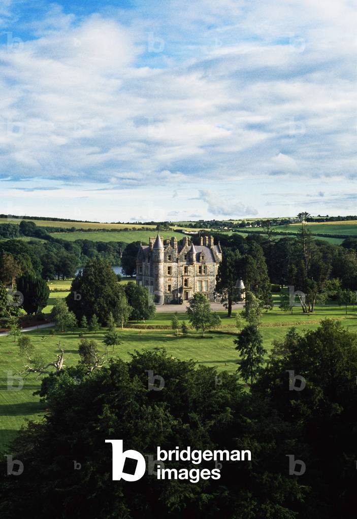 Blarney House, Co Cork, Ireland; 19Th Century Great House (photo)