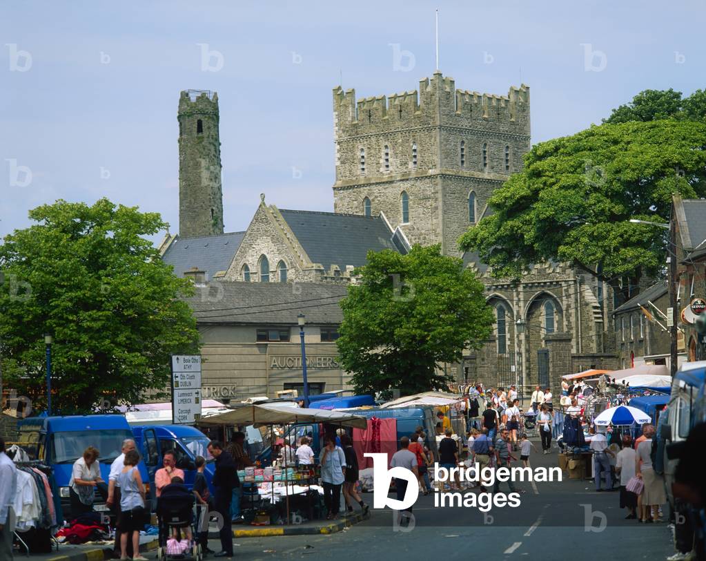 Kildare, Co Kildare, Ireland, Market Day (photo)