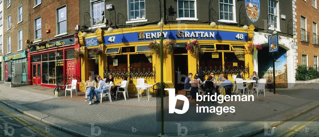 Dublin, Co Dublin, Ireland, The Henry Grattan Pub On Baggot Street (photo)