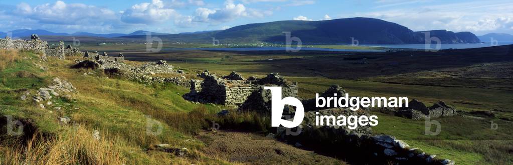 Deserted Village, Achill Island Co Mayo, Ireland (photo)
