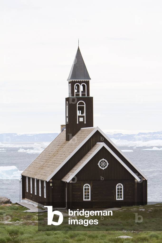Ilulissat Church, Zion Church. Built in 1782. Greenland. (photo)