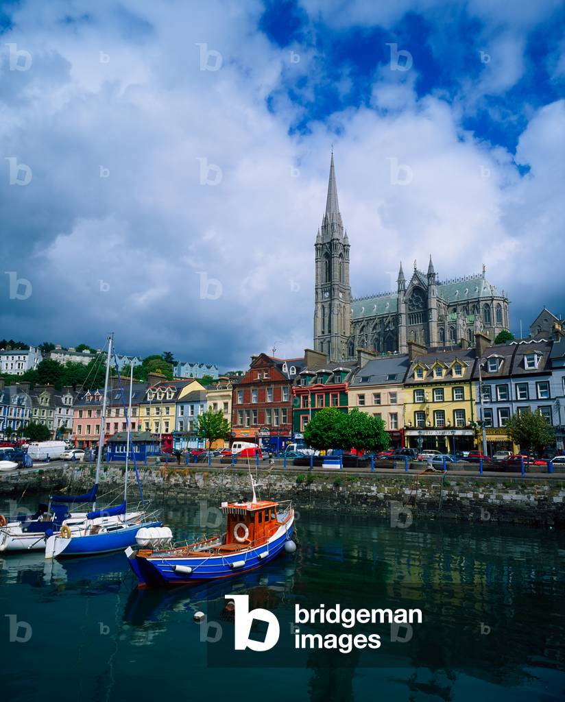 Cobh Cathedral & Harbour, Co Cork, Ireland (photo)