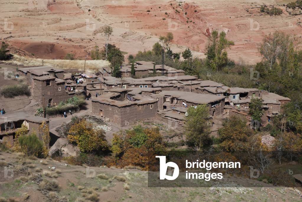 High Atlas, Morocco, Berber village (photo)
