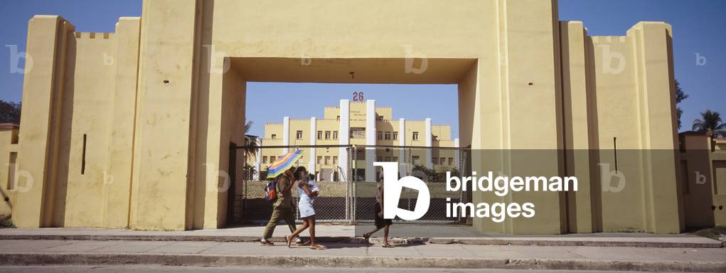 Tourists Walking in Street (photo)