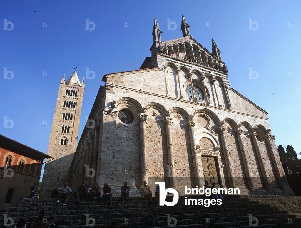 Cathedral of Massa Marittima, Tuscany, Italy (photo)