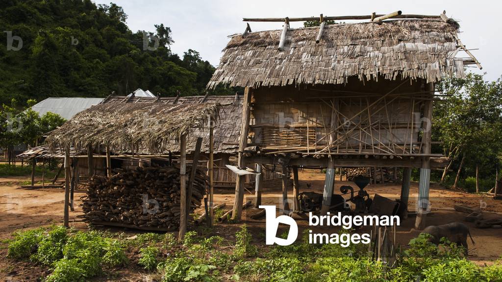 Lanten food storage, Luang Namtha, Laos (photo)