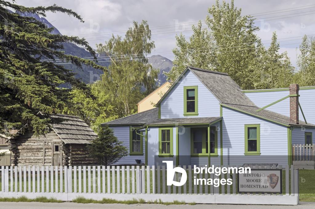 Historic Moore Homestead in Skagway Alaska (photo)