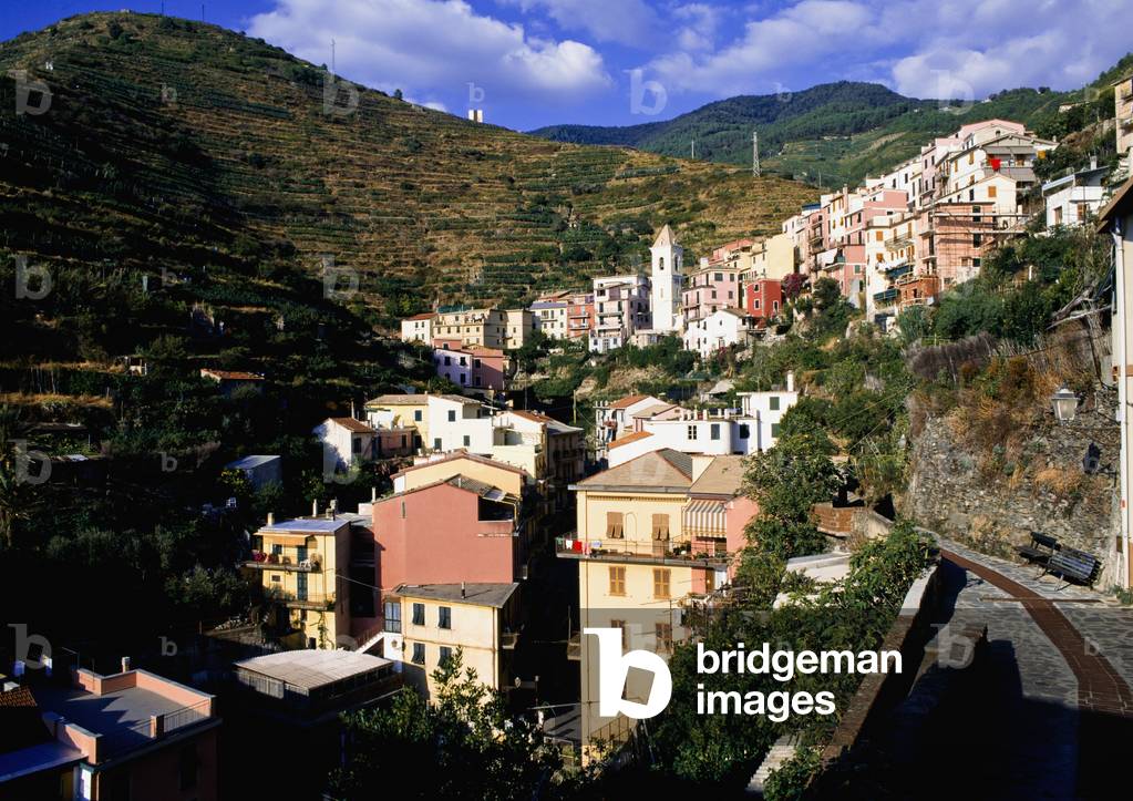 Village of Manarova, Cinque Terre, Liguria, Italy (photo)