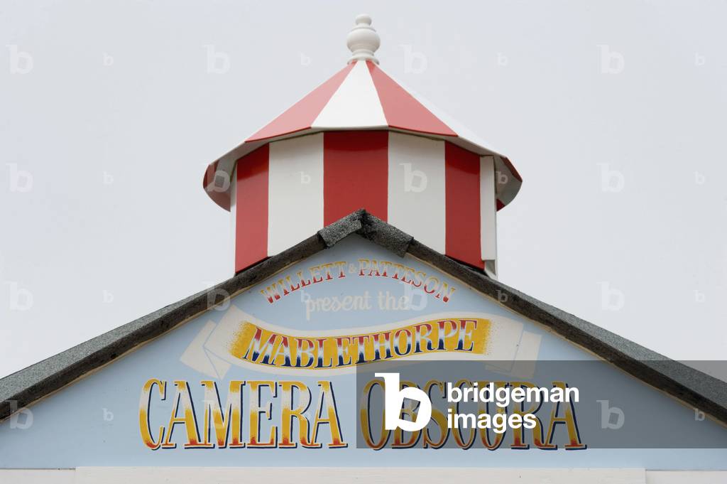 UK, England, Lincolnshire, Close-Up, Mablethorpe, Beach Hut (photo)
