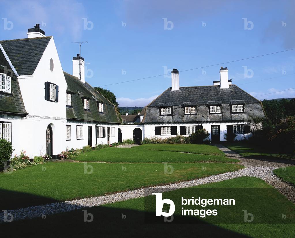 Cushendun, Co Antrim, Ireland; Village Designed By Clough Williams-Ellis And Mostly Owned By The National Trust (photo)