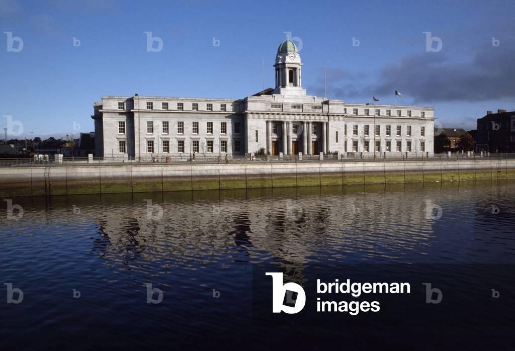 Cork City Hall, Cork, Co Cork, Ireland; City Hall On The River Lee Completed In 1936 (photo)