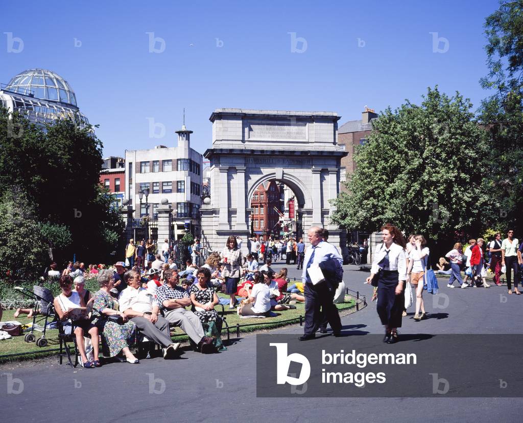 Dublin City, Co Dublin, Ireland, St Stephen Green (photo)