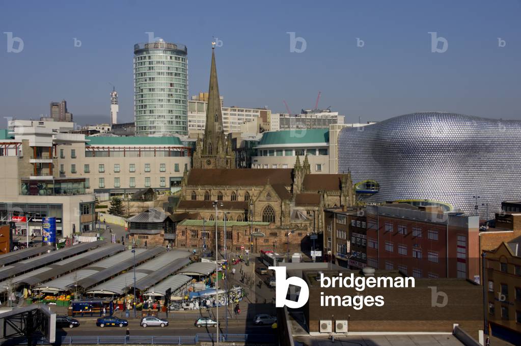 UK, England, Birmingham Selfridges Skyline Daytime (photo)