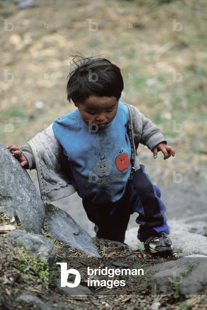 Child climbing (photo)