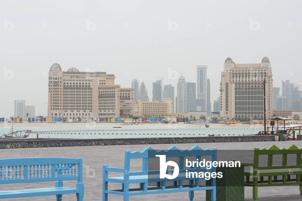 View of Skyline From Katara, Doha, Na, Qatar (photo)