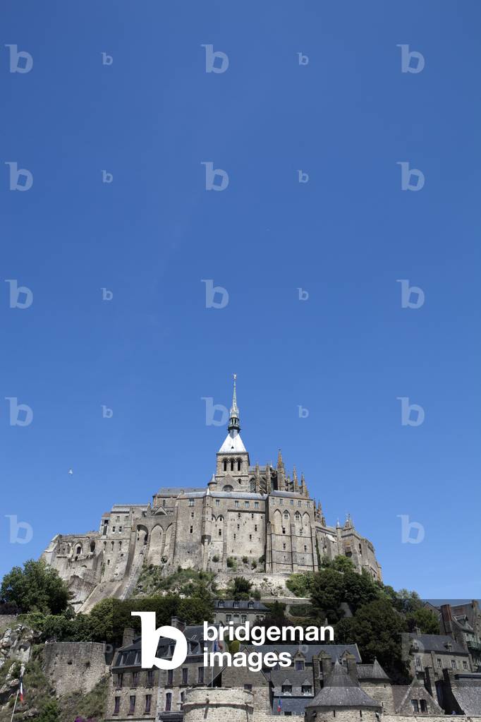 Mont Saint Michel, Normandy, France (photo)