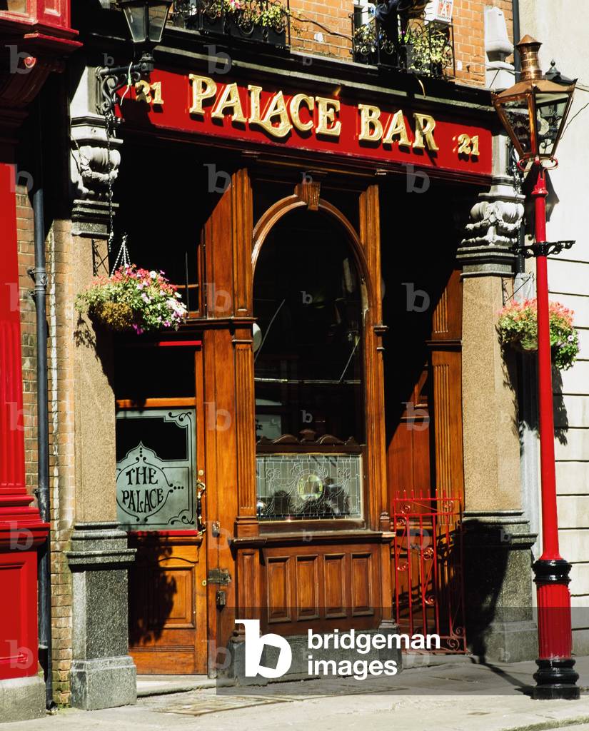 The Palace Bar, Dublin, Co Dublin, Ireland; Pub Established In 1843 (photo)