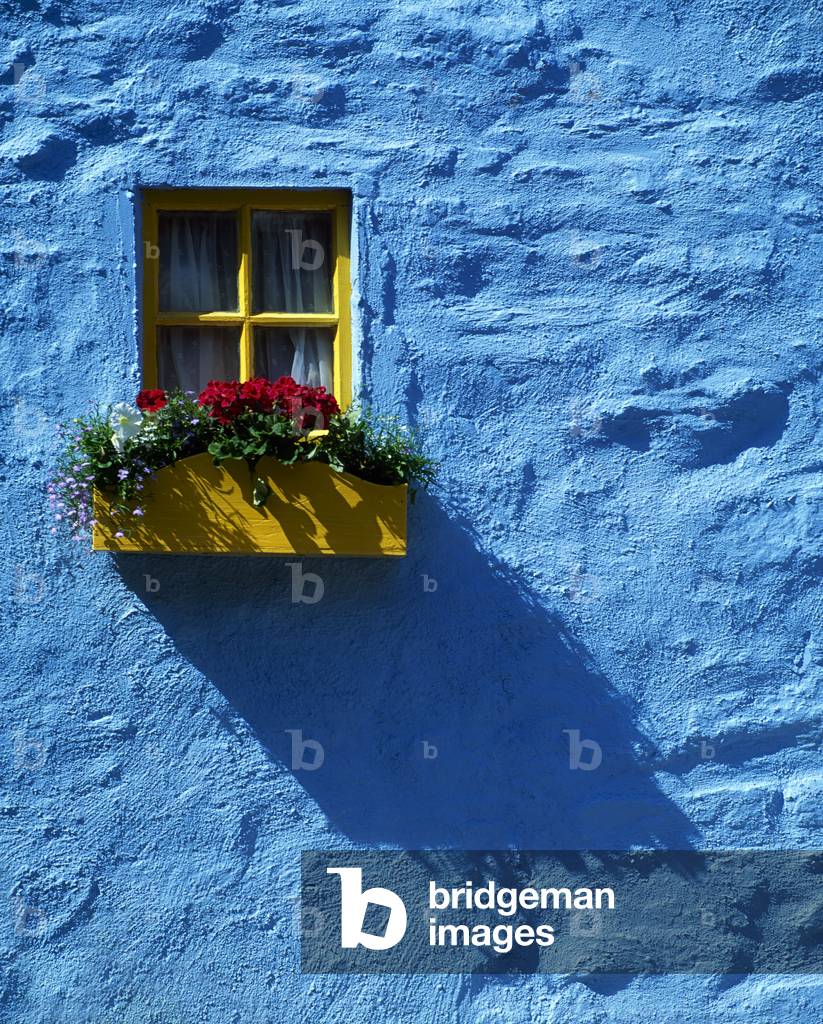 Kinsale, Co Cork, Ireland; Cottage Window (photo)