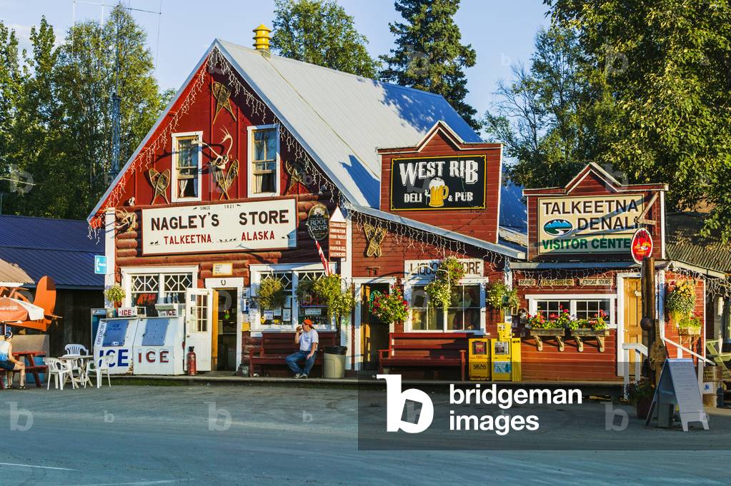 Nagley's Store in downtown Talkeetna; Talkeetna, Alaska, United States of America (photo)