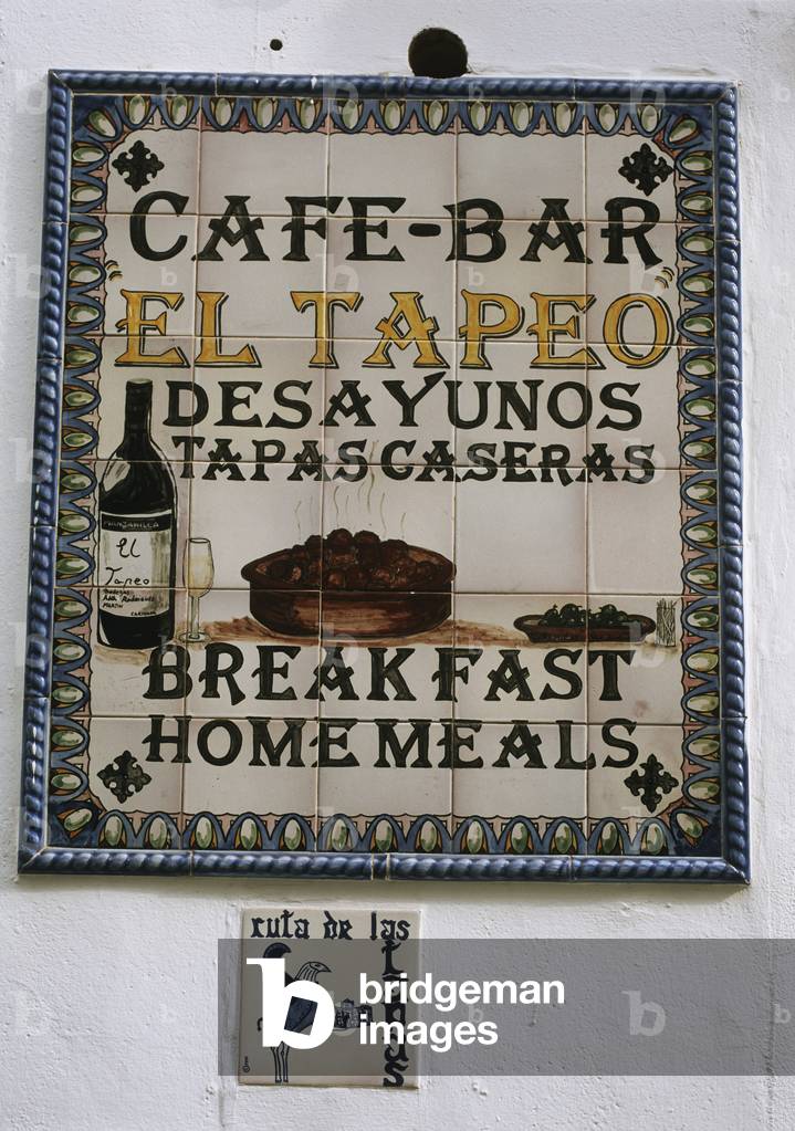 El Tapeo, Cafe  and Bar Sign (photo)