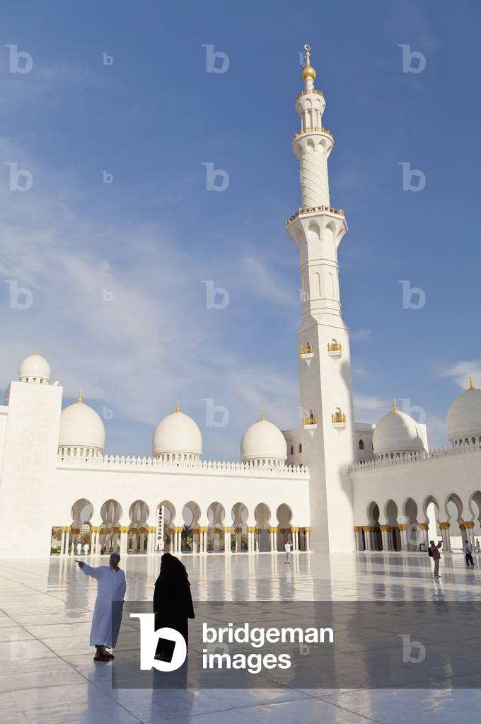 Sheikh Zayed Grand Mosque, Abu Dhabi, United Arab Emirates (photo)