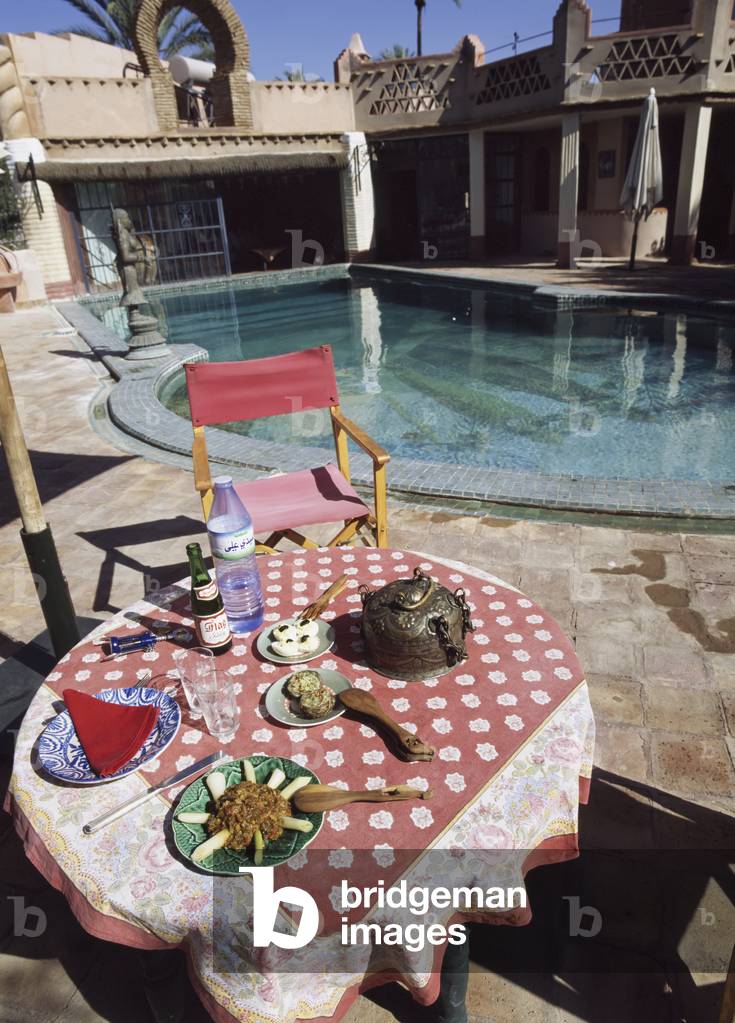 Moroccan Lunch at Hotel (photo)