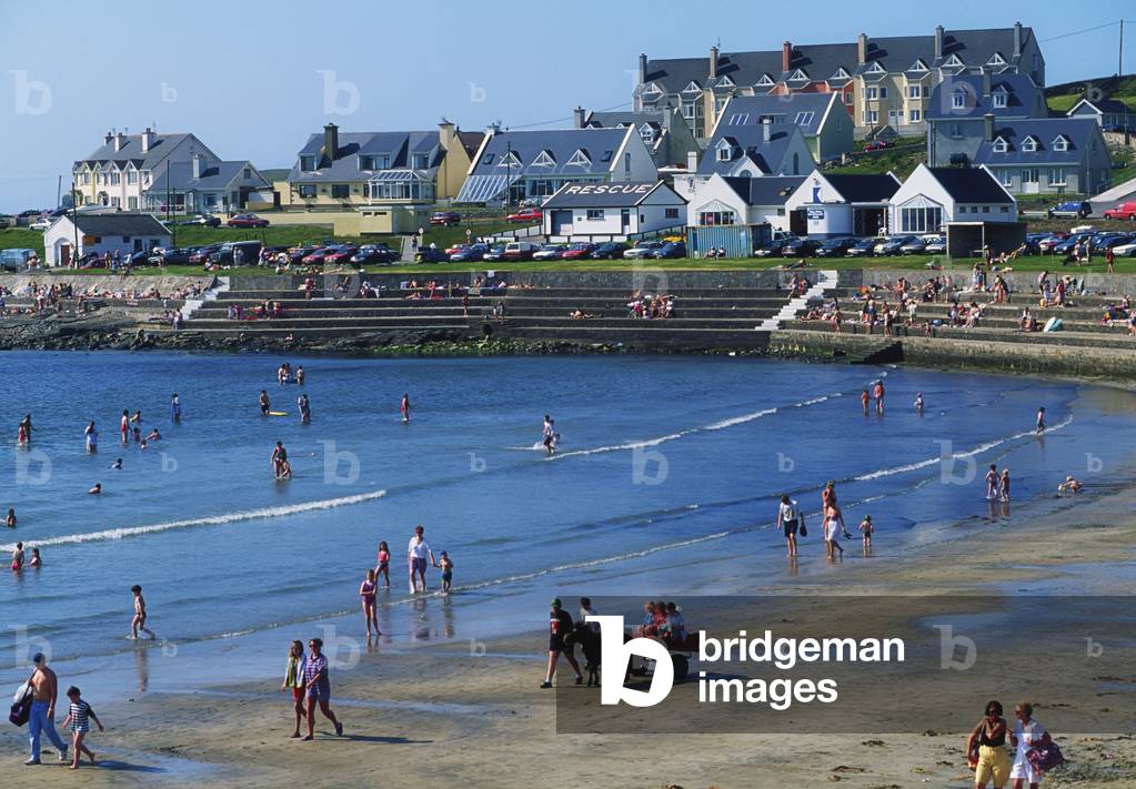 Kilkee, Co Clare, Ireland; Coastal Resort Town (photo)