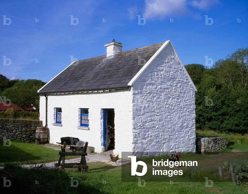 Muckross Traditional Farms, Killarney National Park, Killarney, Co Kerry, Ireland; Traditional Farm Depicting Life In The Early 20Th Century (photo)
