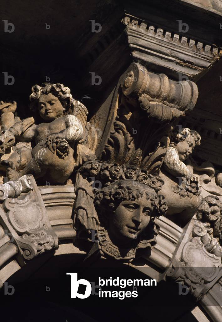 Scottish Provident Building, Belfast, Co Antrim, Ireland; Detail Of A Building Completed In 1902 (photo)