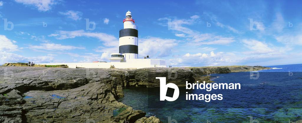 Hook Lighthouse, Co Wexford, Ireland; Lighthouse On The Celtic Sea (photo)