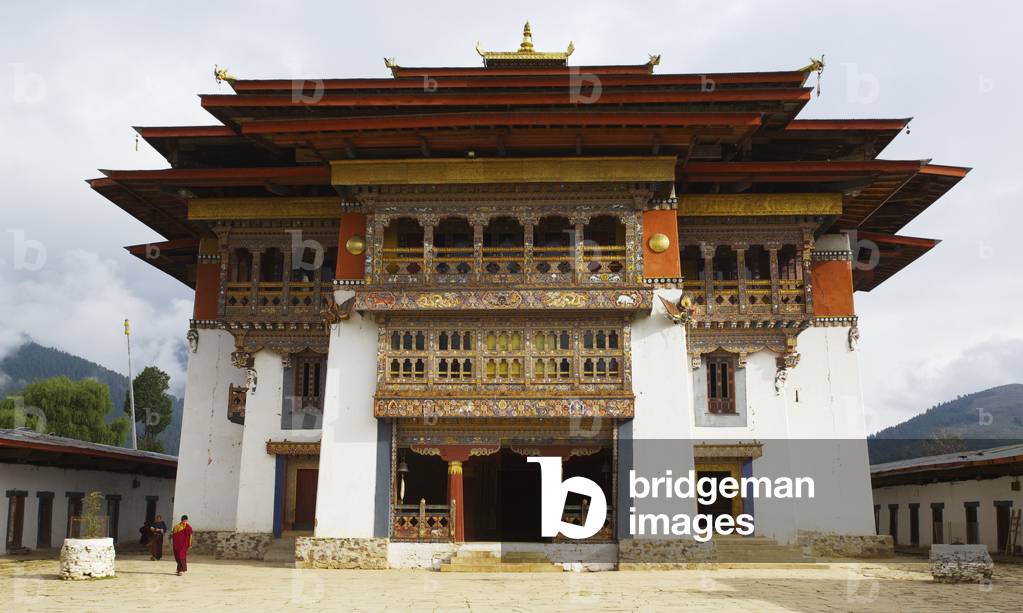 Gangteng Monastery, Phobjika Valley, Bhutan (photo)