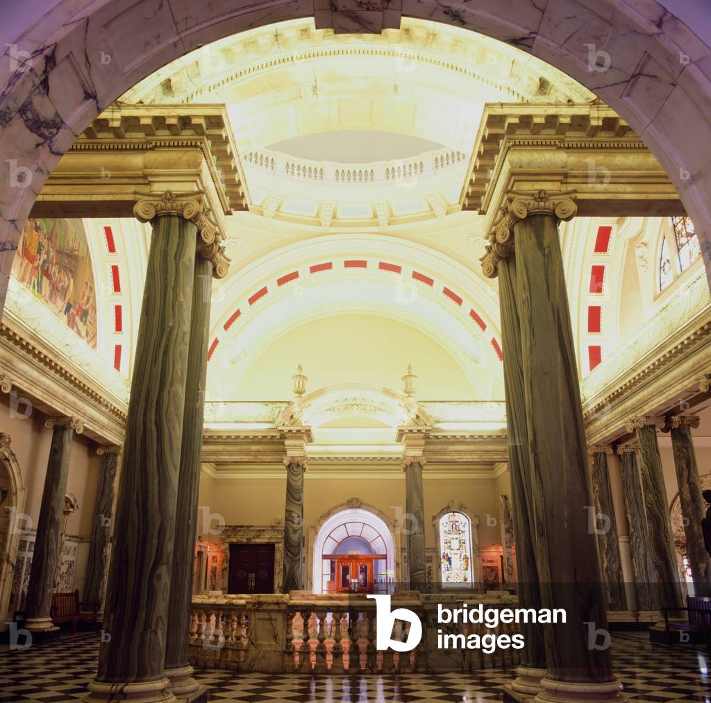 Belfast City Hall, Belfast, County Antrim, Ireland; Whispering Gallery And Dome (photo)